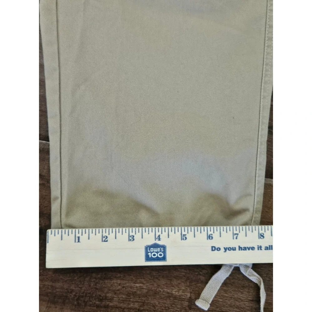 Empyre Mens‎ Khaki Cargo Pants Tan Skater Grunge Adjustable Waist Size 38